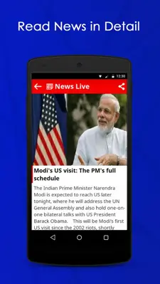 News Live android App screenshot 0