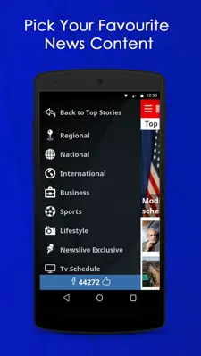 News Live android App screenshot 1